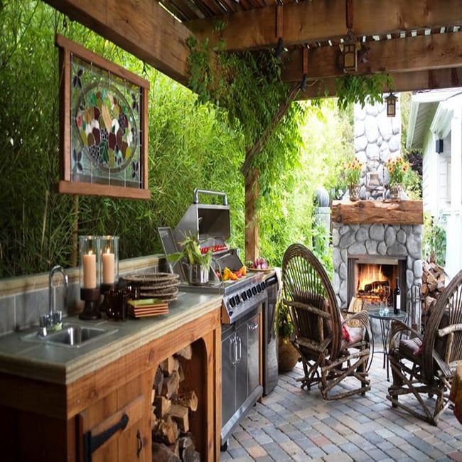 La importancia de los fregaderos en una cocina de exterior - OF  Outdoorkitchens