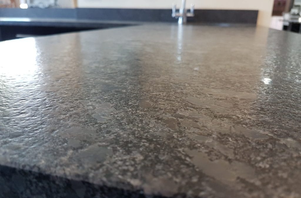 Leathered Granite Countertops by CSW